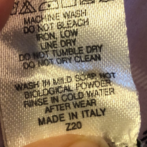 Burberry sarong classic plaid/light purple black white semi circle short sarong - Picture 7 of 9